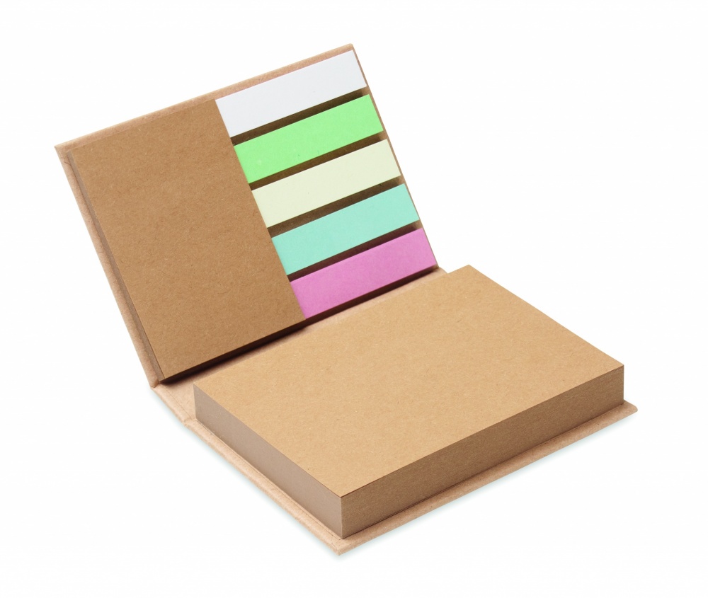 Logo trade promotional products image of: Recycled memo pad set