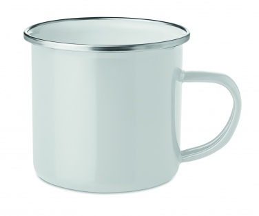 Logo trade corporate gifts picture of: Sublimation mug enamel 350ml