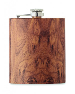 Logotrade promotional product picture of: Slim hip flask 190 ml
