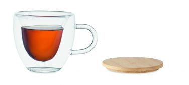 Logotrade promotional merchandise picture of: Double wall borosilicate glass