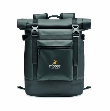 Logo trade promotional product photo of: Rolltop backpack 50C tarpaulin