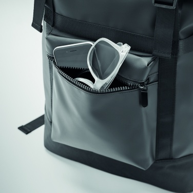 Logo trade promotional merchandise photo of: Rolltop backpack 50C tarpaulin