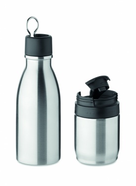 Logotrade promotional item picture of: 2 in 1 double wall bottle 500ml