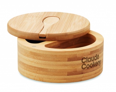 Logotrade promotional item image of: Salt and pepper bamboo box