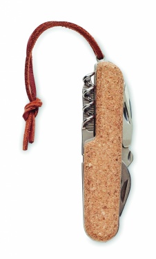 Logotrade promotional merchandise picture of: Multi tool pocket knife cork