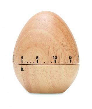 Logo trade promotional merchandise photo of: Pine wood egg timer