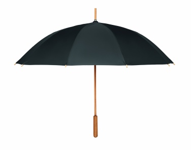 Logo trade promotional giveaways image of: 23,5 inch RPET/bamboo umbrella