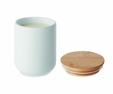Logo trade promotional item photo of: Plant based wax candle 200 gr