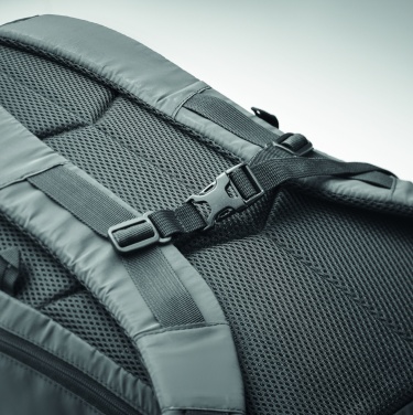 Logo trade promotional giveaways picture of: Backpack brightening 190T
