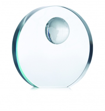 Logo trade advertising products picture of: Globe glass trophy