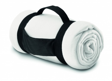 Logo trade promotional merchandise image of: Fleece blanket