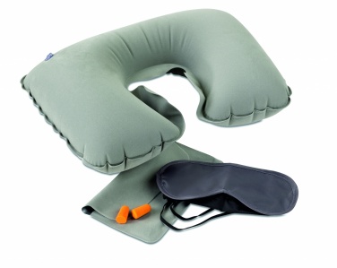 Logo trade business gift photo of: Set w/ pillow eye mask plugs