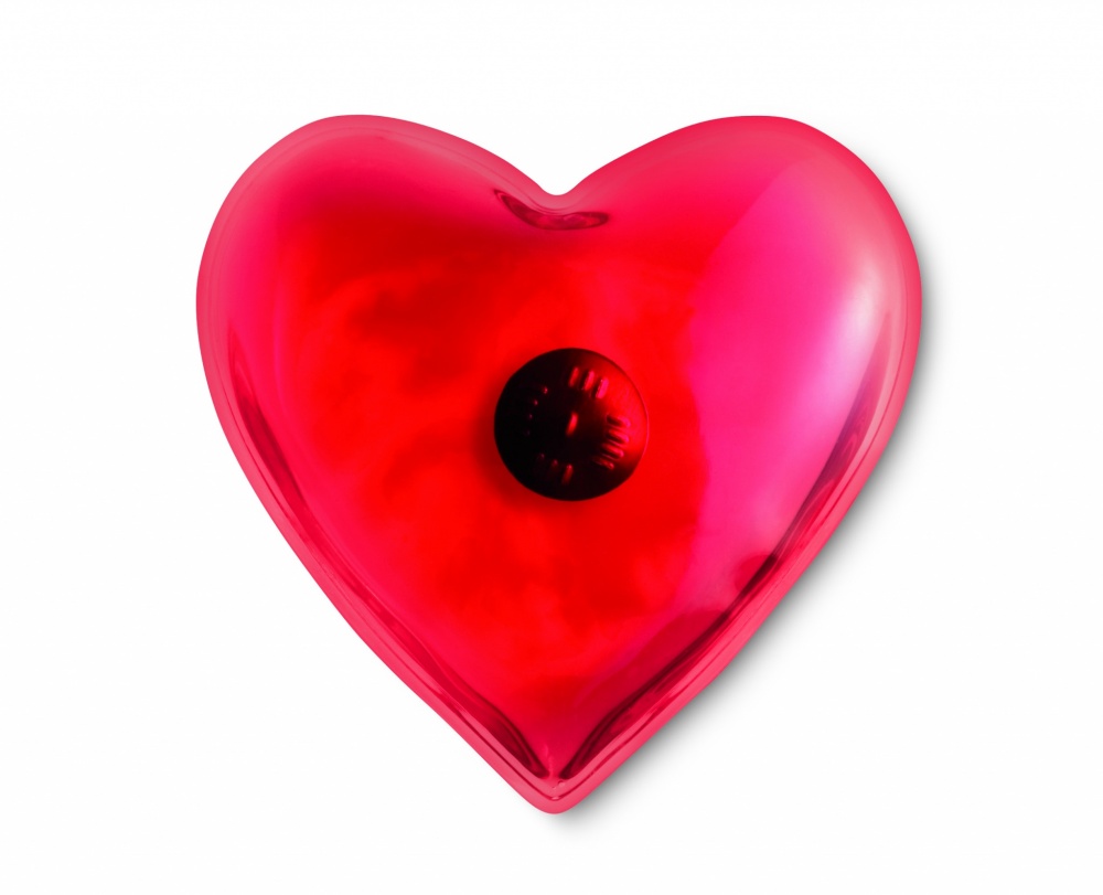 Logo trade promotional items picture of: Hand warmer in heart shape
