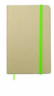 Logotrade promotional gift picture of: A6 recycled notebook 96 plain