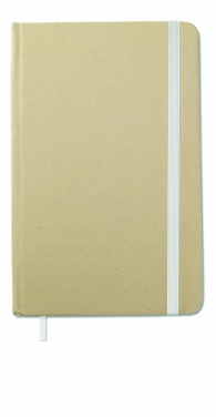 Logotrade promotional product image of: A6 recycled notebook 96 plain