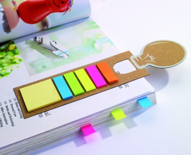 Logotrade business gifts photo of: Bookmark with sticky memo pad