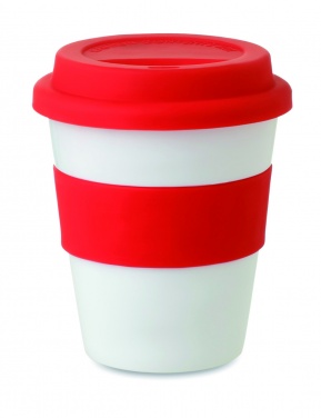 Logo trade advertising product photo of: PP tumbler with silicone lid