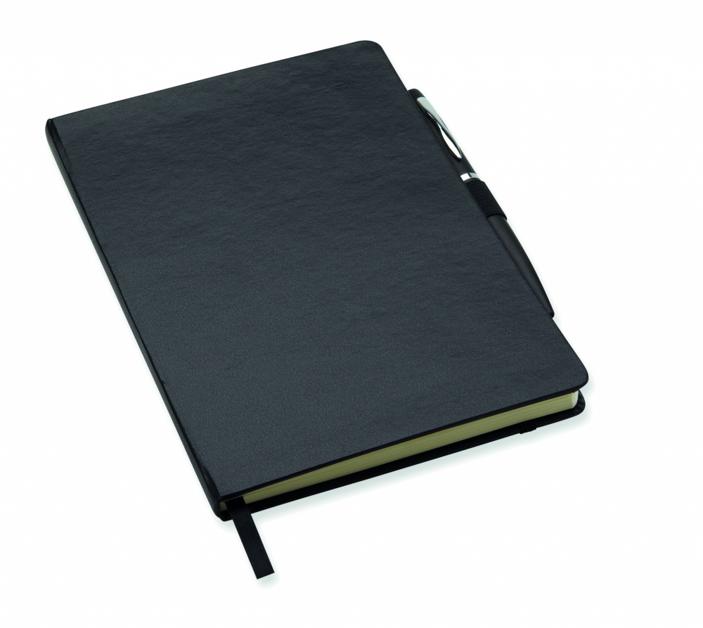 Logotrade corporate gifts photo of: A5 notebook with pen 72 lined