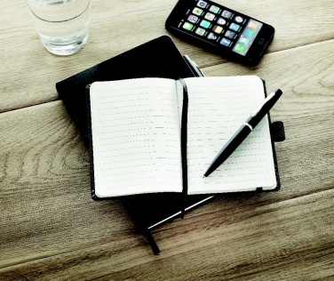 Logotrade promotional merchandise picture of: A5 notebook with pen 72 lined