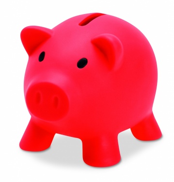 Logo trade promotional merchandise image of: Piggy bank