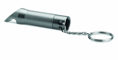 Logotrade promotional giveaway picture of: Metal torch key ring Ylivieska