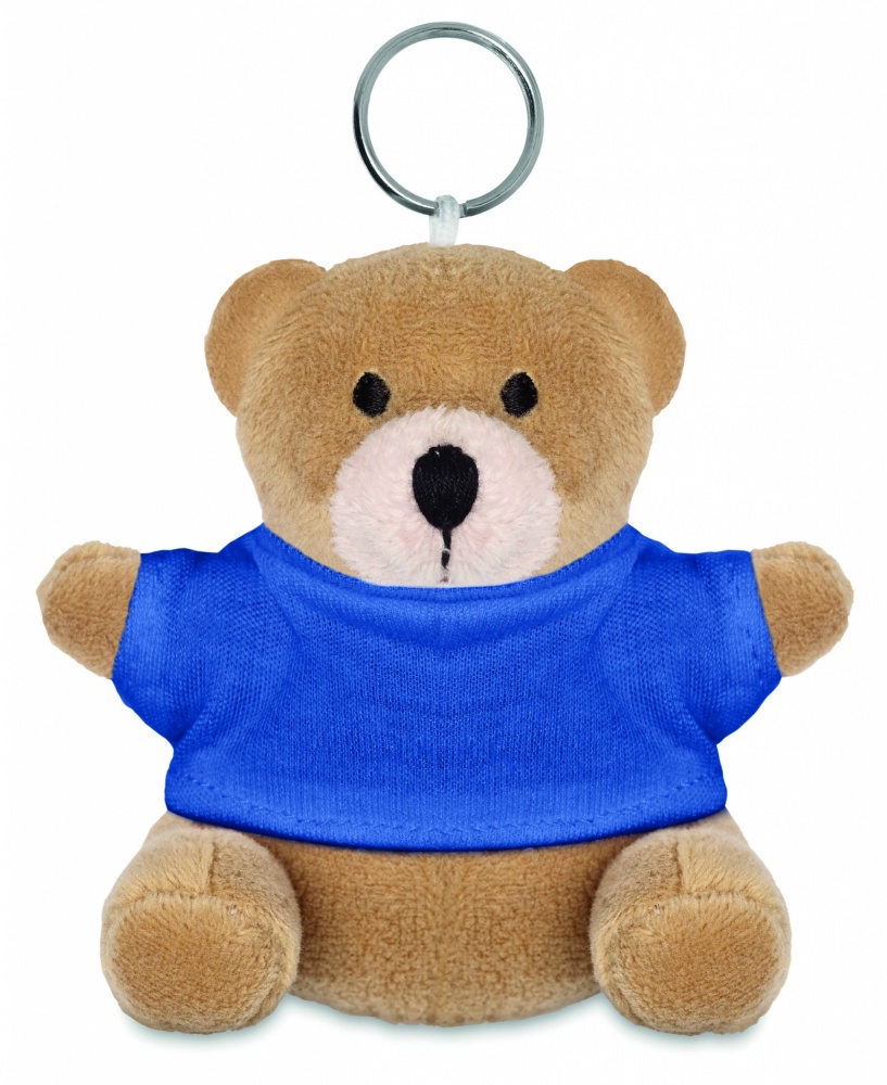Logotrade promotional gift image of: Teddy bear key ring FINLAND