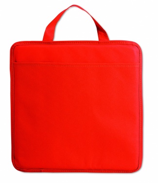 Logo trade promotional giveaway photo of: Non woven stadium cushion