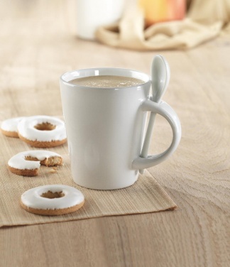 Logotrade promotional products photo of: Sublimation mug with spoon
