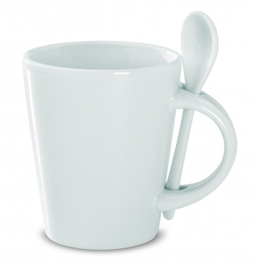 Logo trade promotional products picture of: Sublimation mug with spoon
