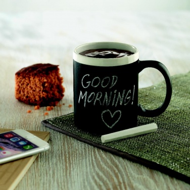 Logo trade promotional gift photo of: Chalk mug 300 ml