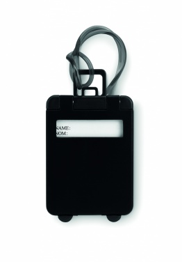 Logo trade promotional gifts picture of: Luggage tags plastic