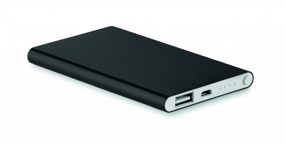 Logotrade promotional items photo of: Flat power bank 4000 mAh