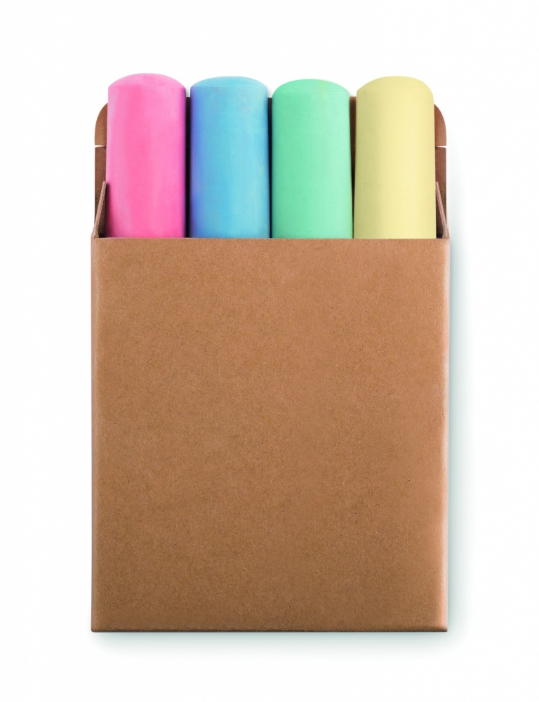 Logotrade promotional giveaway image of: 4 chalk sticks