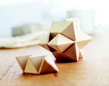 Logo trade promotional giveaways image of: Star brain teaser