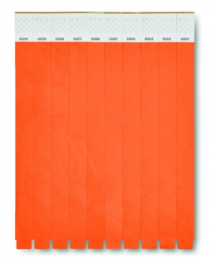 Logotrade promotional giveaway image of: One sheet of 10 wristbands