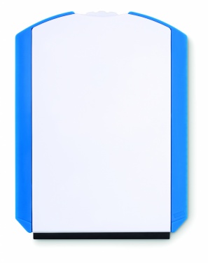 Logo trade promotional giveaways image of: Ice scraper in parking card