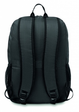 Logo trade promotional giveaways picture of: Backpack in 360d polyester