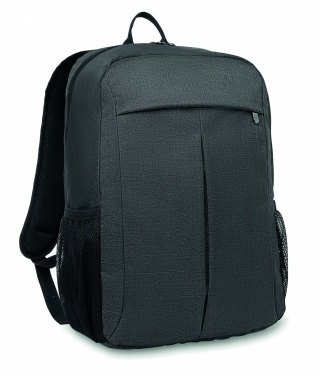 Logo trade promotional giveaway photo of: Backpack in 360d polyester