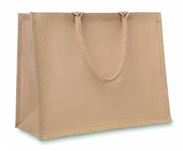 Logo trade promotional merchandise image of: Jute shopping bag