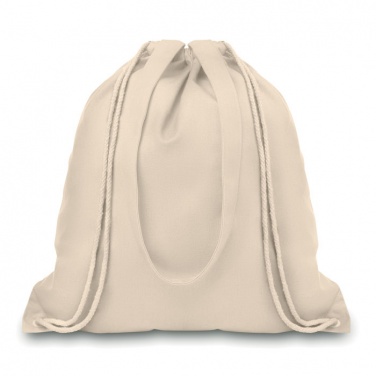 Logo trade advertising products picture of: 220gr/m² canvas 2 function bag