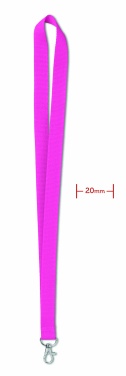 Logo trade promotional items image of: Lanyard 20 mm