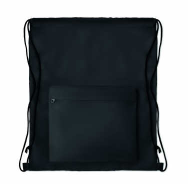 Logo trade promotional items picture of: 210D Polyester drawstring bag