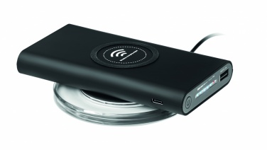 Logo trade corporate gifts picture of: Wireless power bank Type C