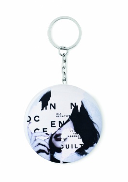 Logo trade promotional products image of: Key ring with bottle opener Madona