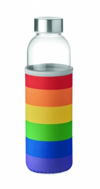 Logotrade business gifts photo of: Glass bottle in pouch 500ml