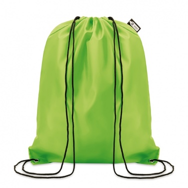 Logo trade promotional products picture of: 190T RPET drawstring bag