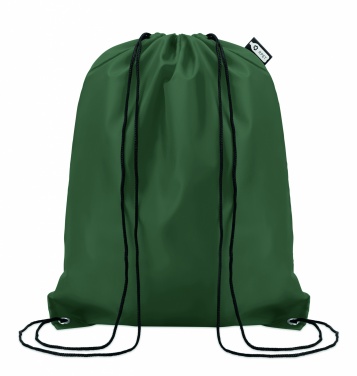 Logo trade advertising products image of: 190T RPET drawstring bag
