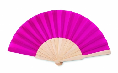 Logotrade promotional giveaway picture of: Manual hand fan wood