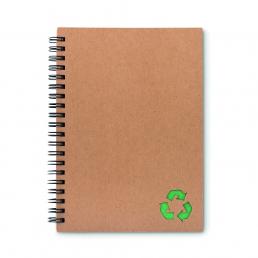 Logo trade promotional merchandise photo of: Mineral paper notebook 70 line
