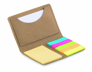 Logotrade promotional items photo of: Card holder with memo set